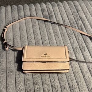 Michael Kors Beige Crossbody Bag